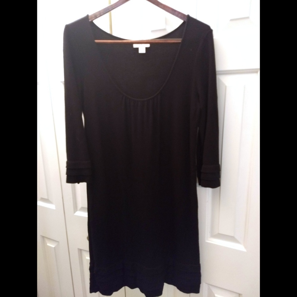 Loft Black Knit Dress
